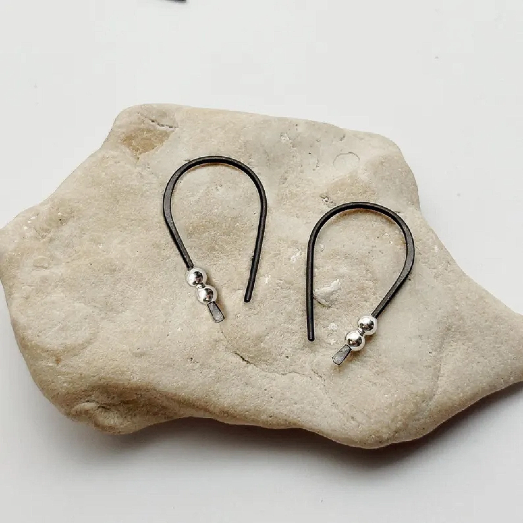 Niobium Sleeper Earrings