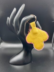 Mushroom Keychain - Pink