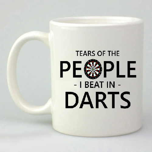 Tears of the People I Beat In Darts Mug