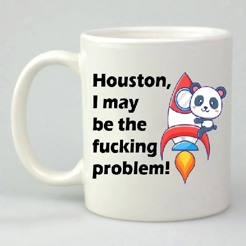 Houston I may be the fucking problem