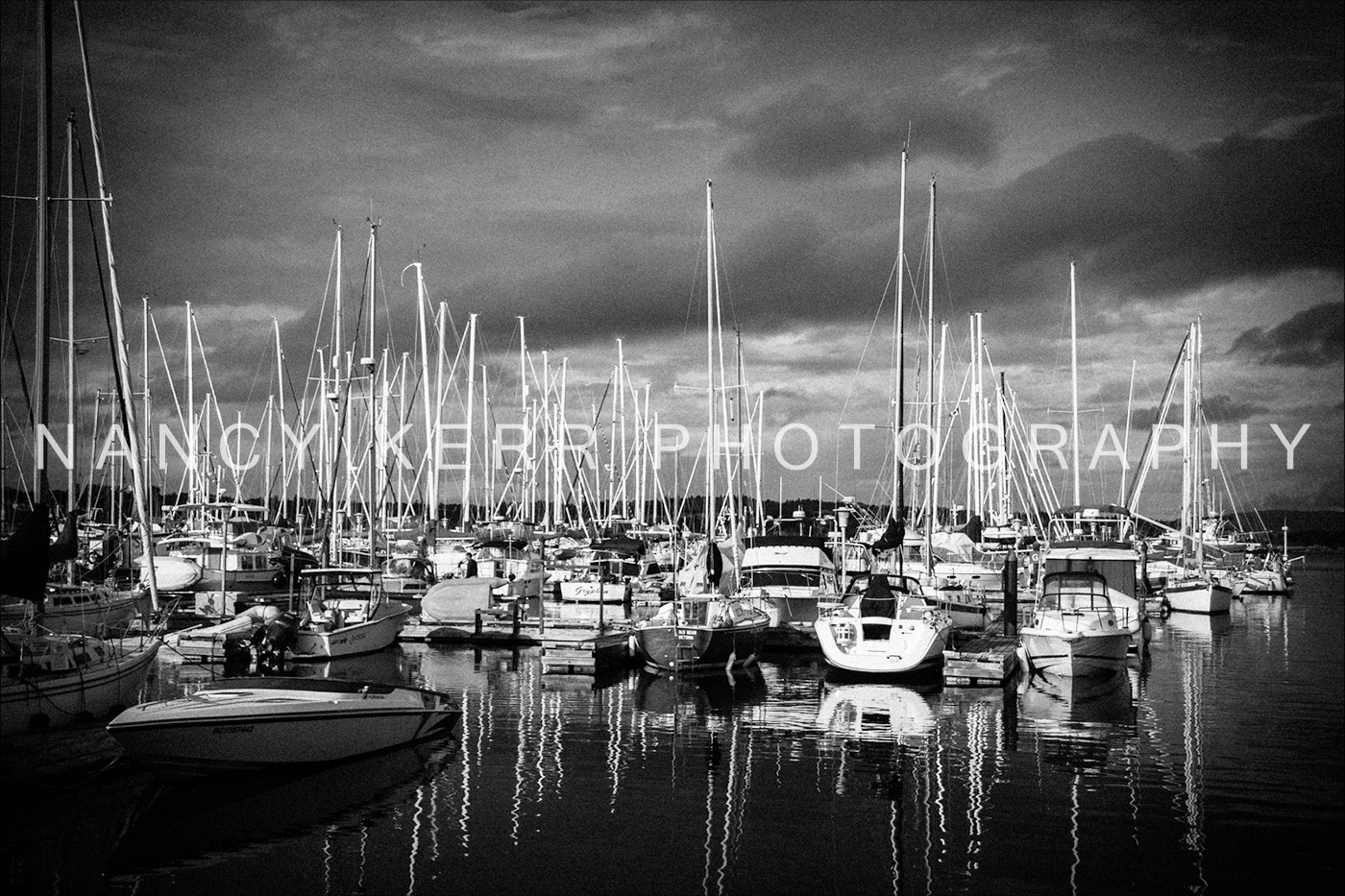 Dark Harbour 12x18 Print