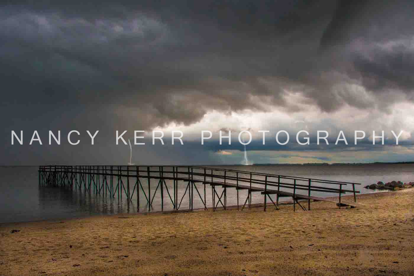 Dual Waterspouts 12x18 Print