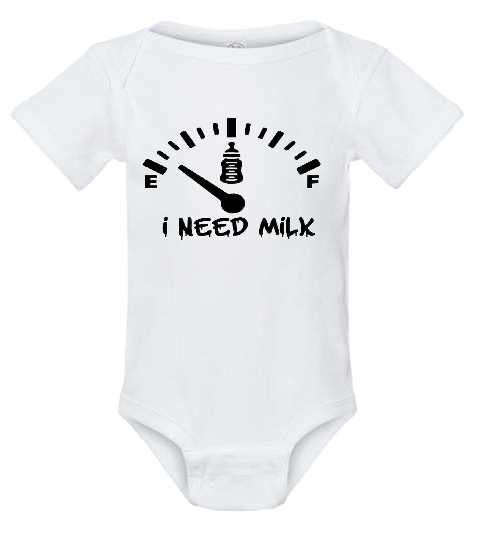 I Need Milk Onesie