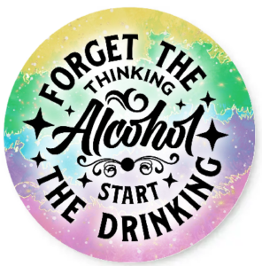 Ceramic Coasters - Alcohol Themed