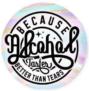 Ceramic Coasters - Alcohol Themed