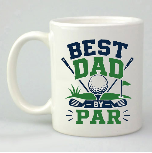 Best Dad By Par Mug