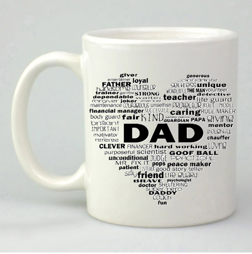 Dad Heart Mug