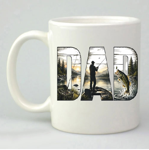 Dad Fisher Mug