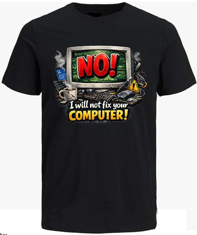 No I Will Not Fix Your Computer